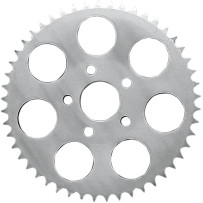 Rear Wheel Sprocket — 530 chain, 51 tooth, 5.8 mm offset, Zinc