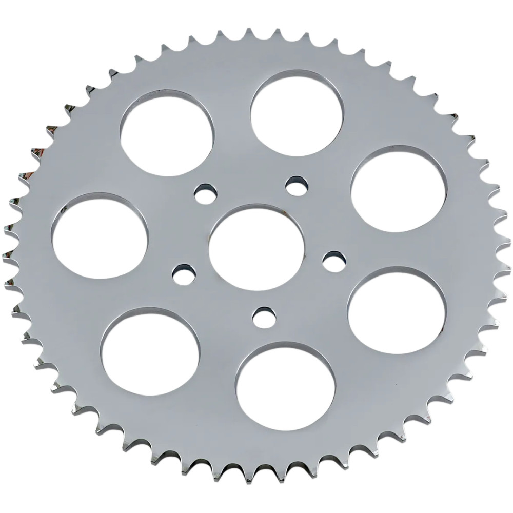 Rear Wheel Sprocket — 51 tooth, 530 chain, Offset 5.8 mm, Chrome