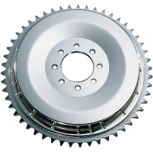 Brake Drum/Sprocket Set Ironhead XL — Chrome