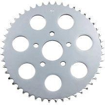 Rear Wheel Sprocket — 530, 48T, 1.9" center hole, Chrome