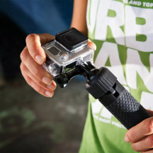 Empuñadura de trípode — Montura para teléfono, Negro