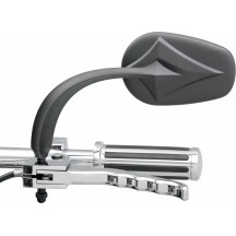 Convex Mirror — 5" head, 3-1/4" height, 5-1/4" stem, screw-in mount, universal fitment