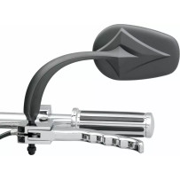 Convex Mirror — 5" head, 3-1/4" height, 5-1/4" stem, screw-in mount, universal fitment