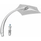 5 Arc Mirror — 5" x 2-1/2", stem 5"