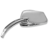 EC Stem Mirror — 16 cm head, 21 cm stem, Chrome