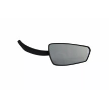 EC Stem Mirror — Black Satin, Head 16 cm (6-1/4"), Stem 21 cm (8-1/2")