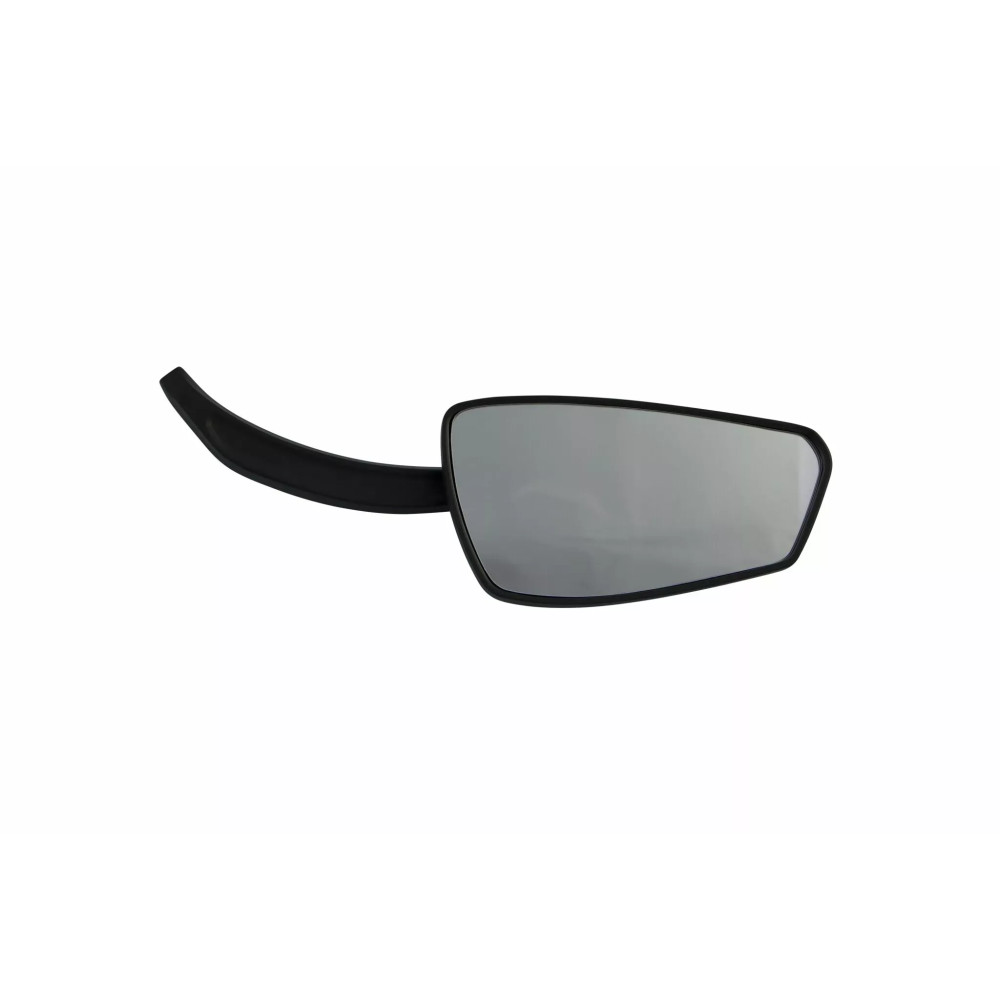 EC Stem Mirror — Black Satin, Head 16 cm (6-1/4"), Stem 21 cm (8-1/2")