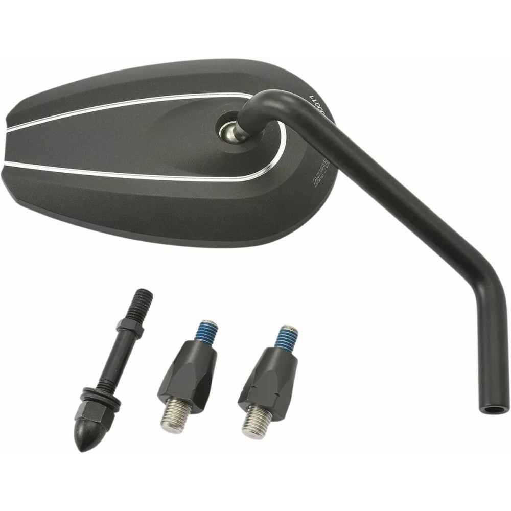 Aluminum Black Mirror — Black