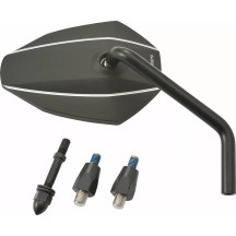 Aluminum Black Mirror — M10 x P1.25 (R/H thread)