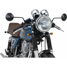 Espejo ABS de acero — negro, retrovisor lateral, juego