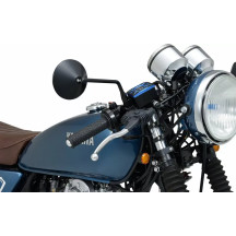 Espejo ABS de acero — negro, retrovisor lateral, juego