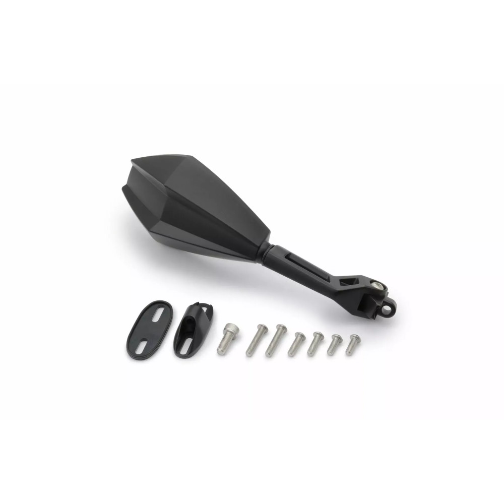 Aluminum ABS Mirror — Black