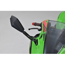 Aluminum ABS Mirror — Black