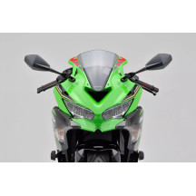 Aluminum ABS Mirror — Black, Side view