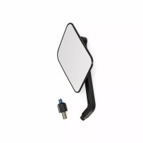 Aluminum Flat Mirror — Black