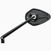 mo.view Sport 180 mm Mirror — Black, Aluminum, Hexagon