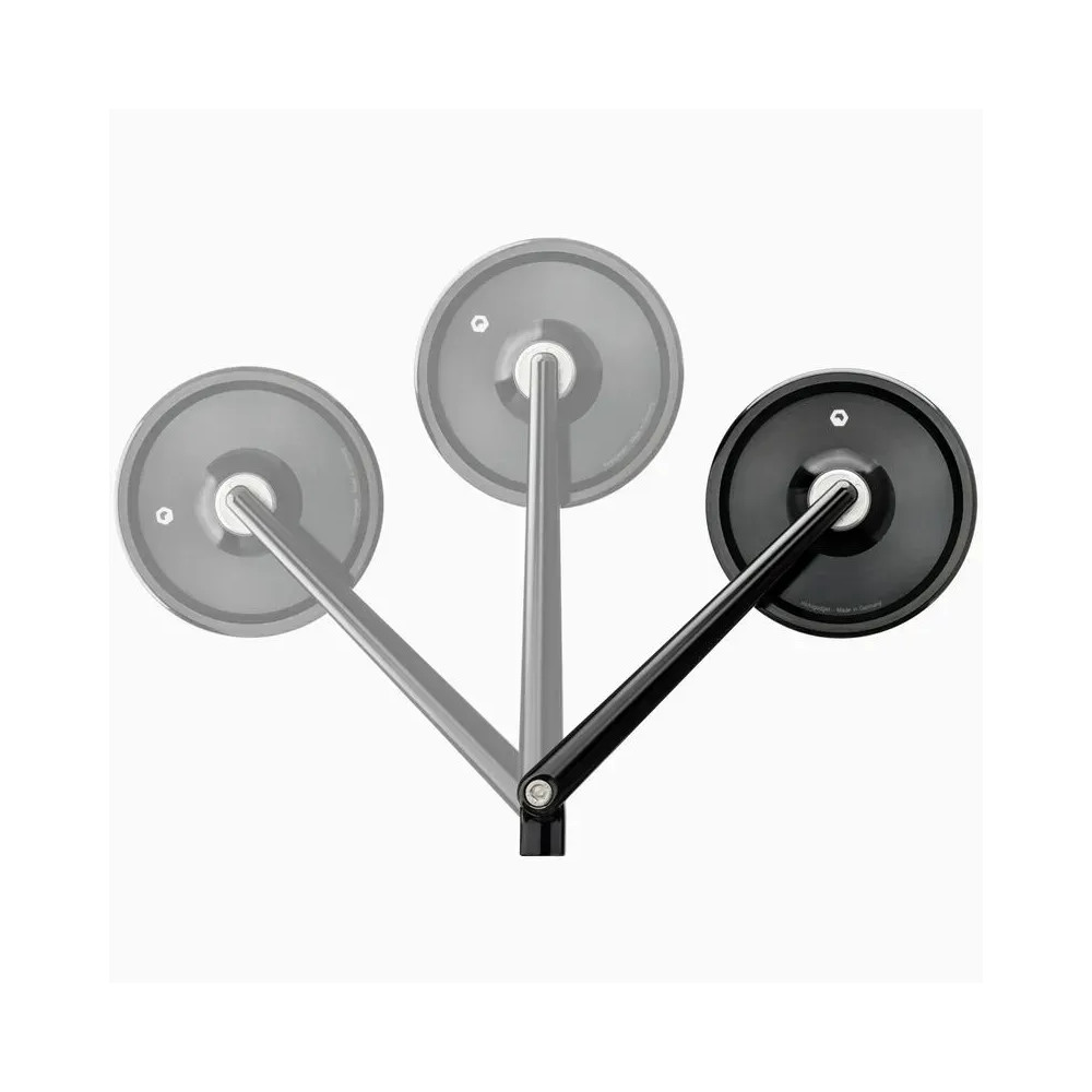 mo.view Classic Flip 150 mm Mirror — Black