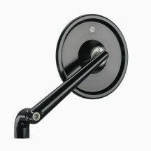 mo.view Classic 110 mm Mirror — 11 cm stem, Ø99 mm, Black