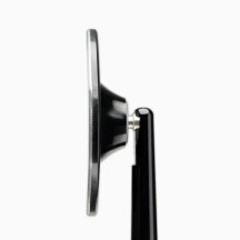 mo.view Classic 110 mm Mirror — 11 cm stem, Ø99 mm, Black