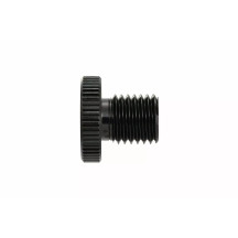 Mirror Plug Bolt — M10 x 1.25, Black, Right