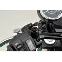 Mirror Plug Bolt — M10 x 1.25, Black, Right