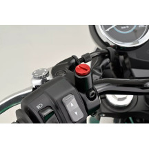 Tapón de perno para espejo — M10 x 1.25, Rojo