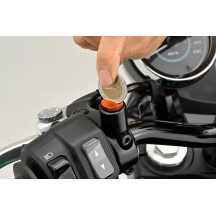 Mirror Plug Bolt — M10 x 1.25, Orange