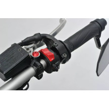 Mirror Plug Bolt — M10 x 1.25, Red