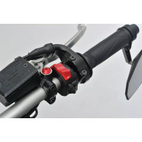 Mirror Plug Bolt — M10 x 1.25, Red