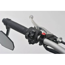 Mirror Plug Bolt — M10 x 1.25, Red