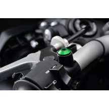 Tapón roscado para espejo — M10 x 1.25, Derecho, Verde