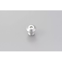 Mirror Plug Bolt — M10 x 1.25, Silver