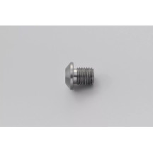 Mirror Plug Bolt — M10 x 1.25, Right, Gray