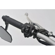 Mirror Plug Bolt — M10 x 1.25, Right, Gray