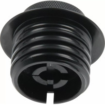 Tank Cap PopUp Ultraflat — 60 mm Ø, thread Ø 45 mm, fits Harley‑Davidson tanks from 1996