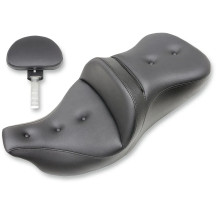 Extended Reach RoadSofa™ Seat — 17-1/2" driver length, 14-1/2" driver width, moves driver 2", Black