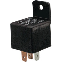 Relé — 12V, motor de arranque, Negro