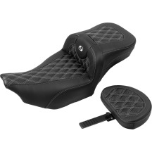 Roadsofa™ Extended Reach Seat — 17.5 in driver length, 14 in driver width, Black