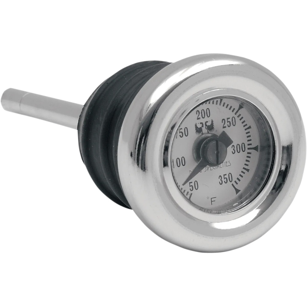 Oil Plug Temperature Gauge — 70 mm (2-3/4"), chrome