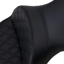 Explorer Lattice Stitch Seat — 2-Up, Black, 28-1/2 in