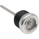 Indicador de temperatura para tapón de aceite — 73 mm (2-7/8") , cromado