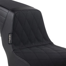 Kick Flip Biker Gel Seat — 2-Up seat, Black