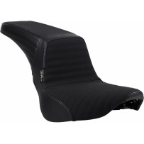 Kick Flip Biker Gel Seat — 2-Up Seat, Black