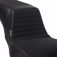 Asiento Biker Gel Kick Flip — 2 plazas, Negro