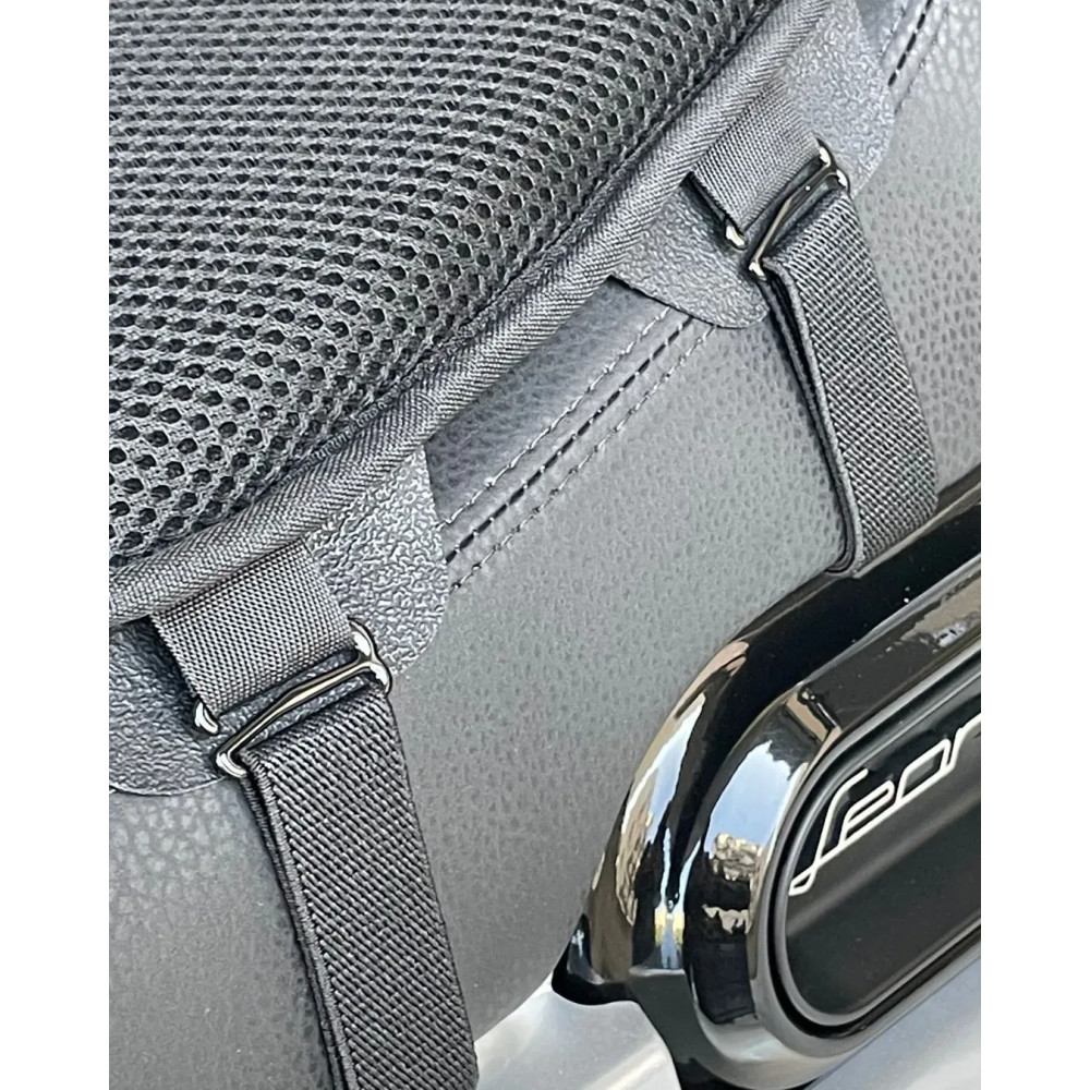 Comfort 3D Seat Pad — Large, Black/Gray