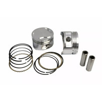 Piston Kit — 3.508" bore, +0.010" oversize, 9.5:1 compression, 4-stroke