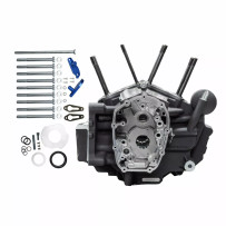 Crankcase MK-Series 4-1/2" — accepts up to 4.5" cylinders, 4.695" spigot bore, Black