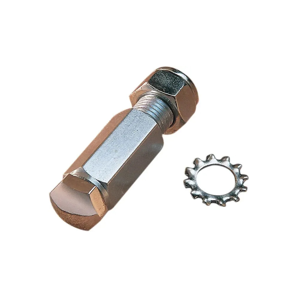 Dash Cover Bolt Kit — Chrome