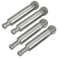 Power Tappet Flat Head for Knucklehead Engines — Standard, Set of 4