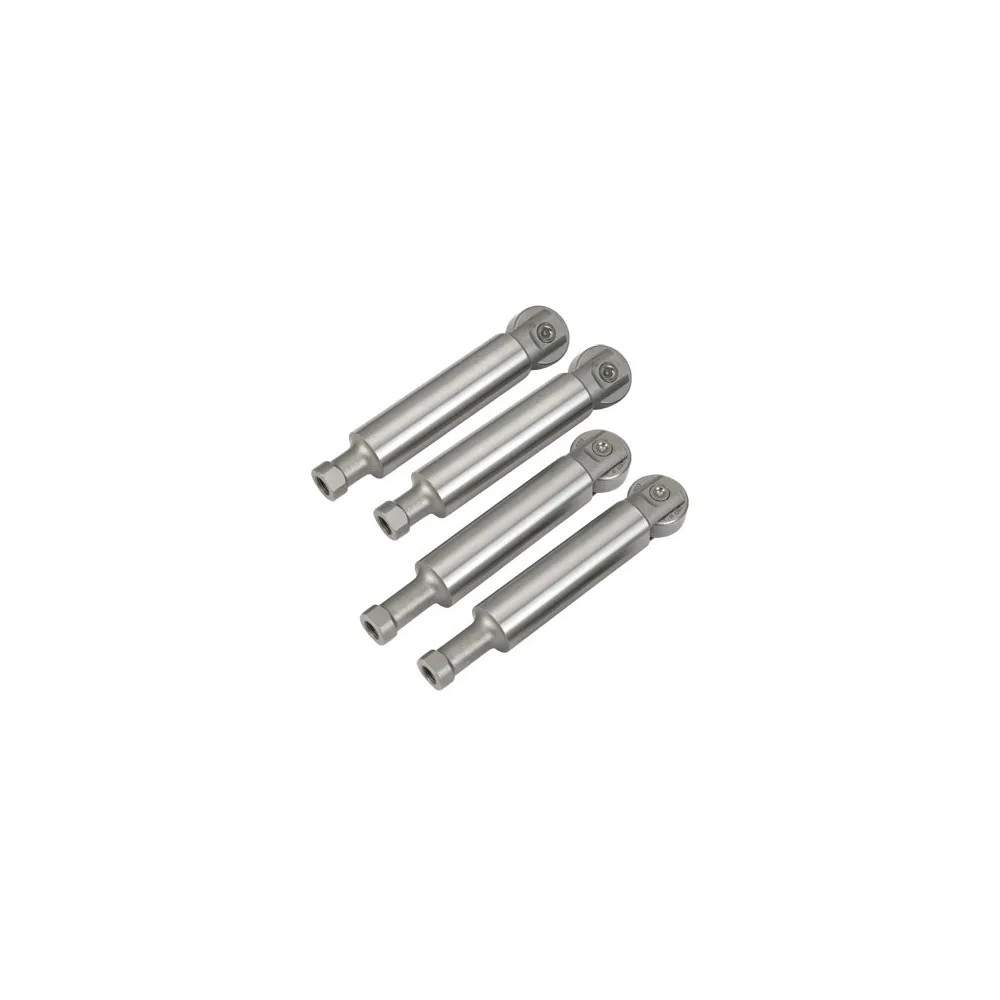 Power Tappet Flat Head for Knucklehead Engines — Standard, Set of 4